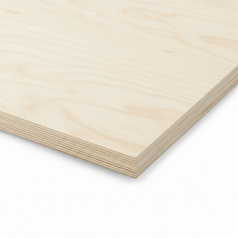Raw birch plywood 18 mm BB_BB grade by Nordimex – high-quality European birch panel